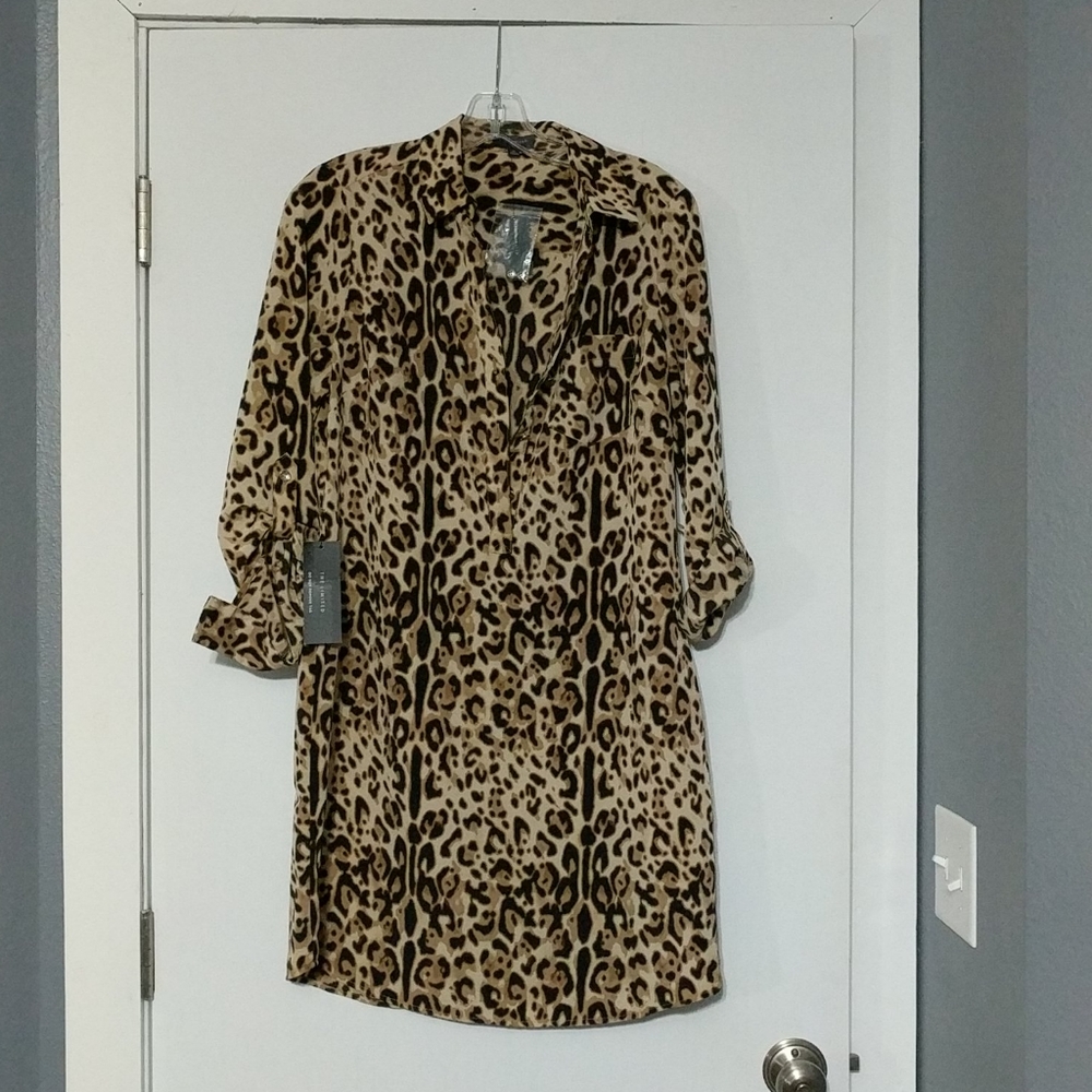Limited animal print dress
